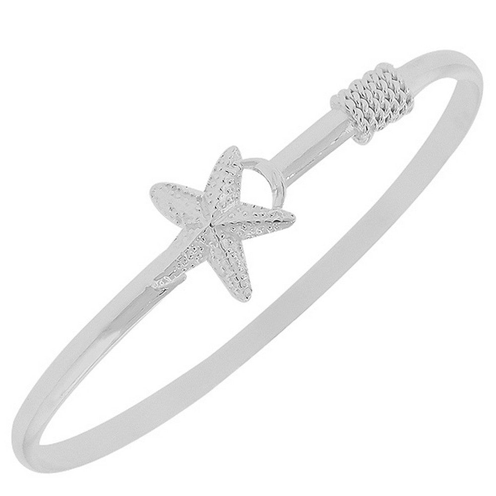 Design Starfish Charm  Sterling Silver Bracelet