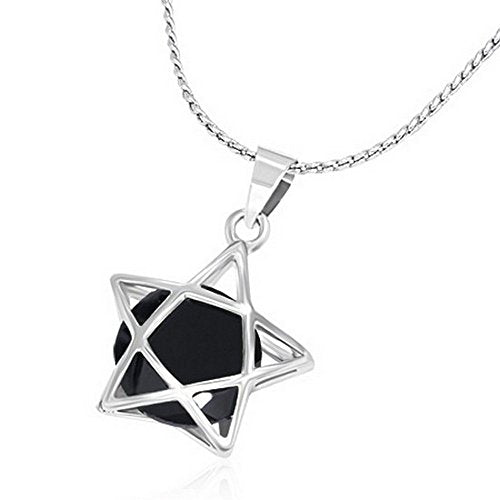 Lone Black Star Amulet