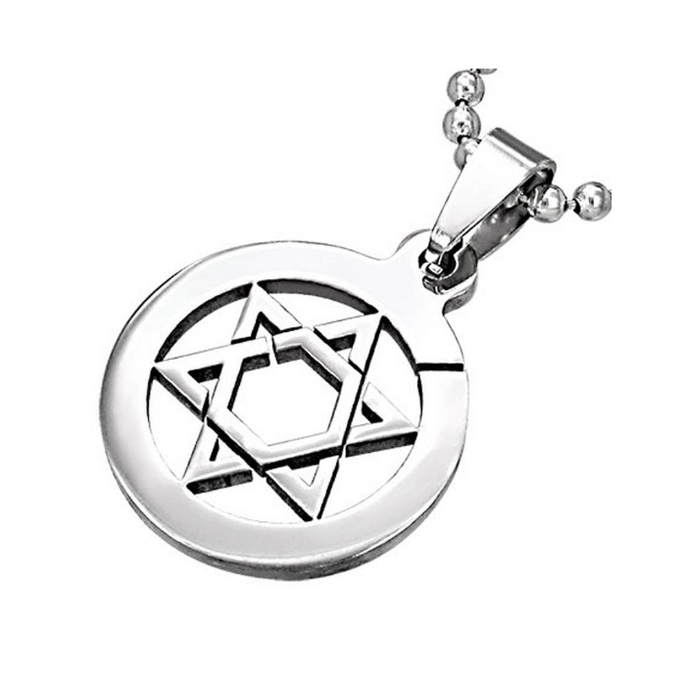 Flash Jewish Star  of David Pendant