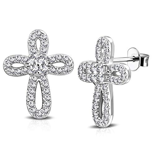 Elegant Cross Earrings