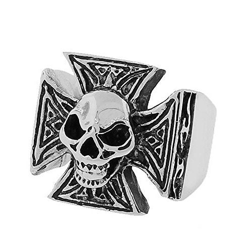 Skull Cross Ring
