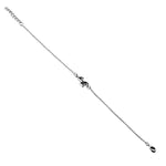 925 Sterling Silver Dachshund Puppy Dog Charm Bracelet Adjustable, 8.5"