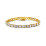 925 Sterling Silver Cubic Zirconia Tennis Bracelet