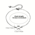 My Daily Styles Stainless Steel Star of David Bracelet for Women – Adjustable 5.9” + 2” Chain – Durable Hypoallergenic Jewish Bracelet with Polished Star Design