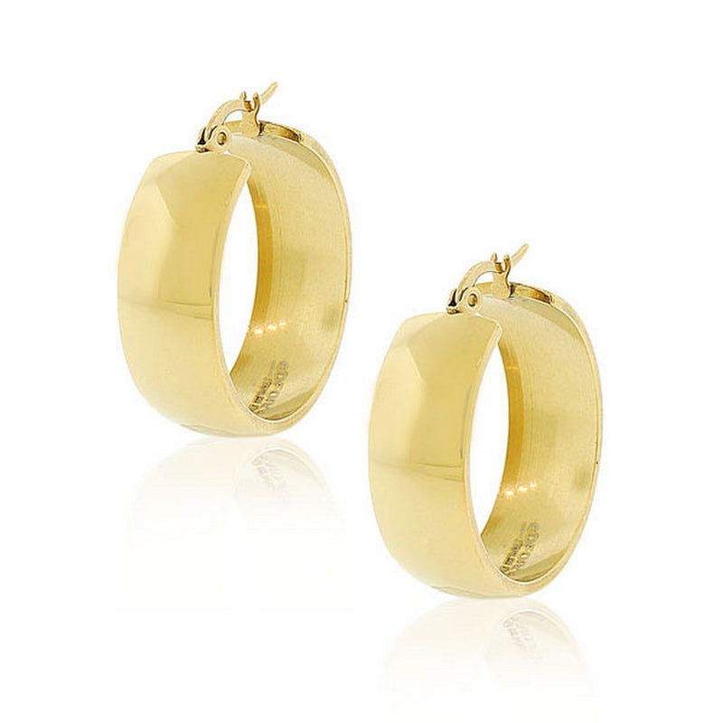 Classic Gold Hoops