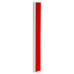 Metal with Plastic Coating Gray Pattern Classic Mezuzah Case, 5.5"