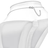 Small 925 Sterling Silver Chai Living Jewish Hebrew Pendant Necklace, 18"