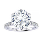 2.00 CT IGI Lab Grown Diamond F VS1 Solitaire Ring 18K White Gold