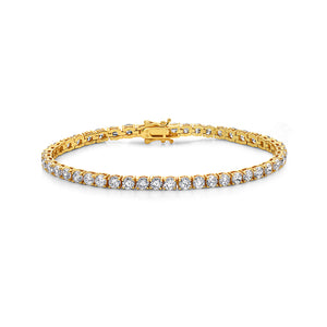 925 Sterling Silver Cubic Zirconia Tennis Bracelet