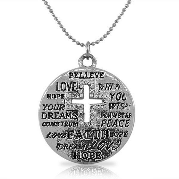 Silver Cross Cutout