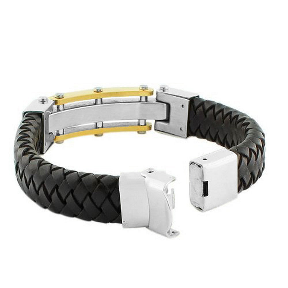 Have It All Leather Bracelet