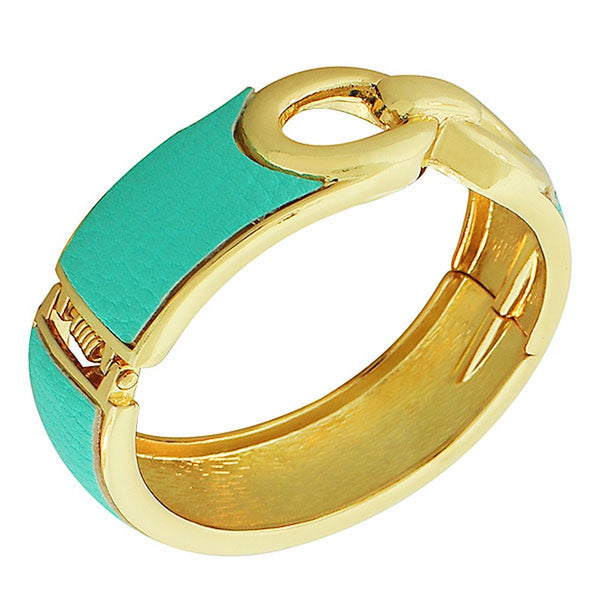 Green Knot Bangle