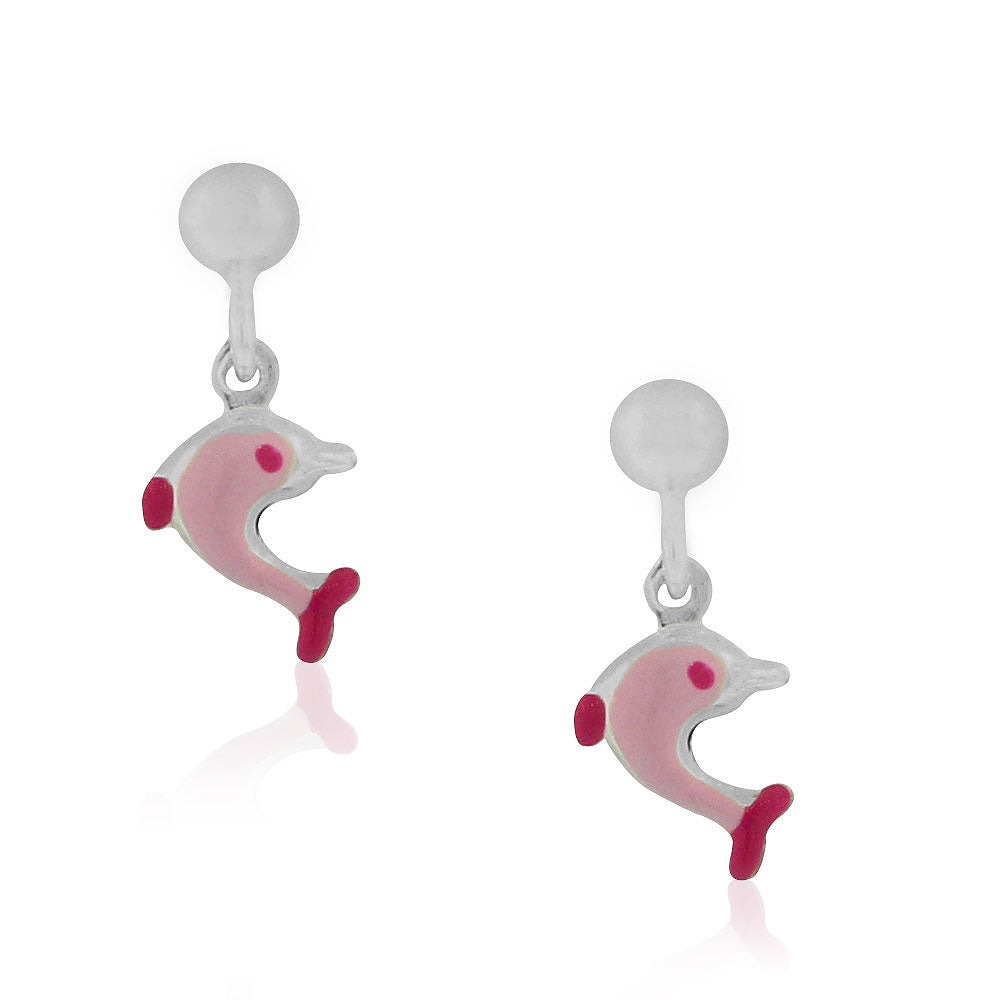 Pink Dolphin Dangles