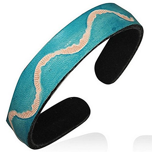 Dark Blue Leather Band