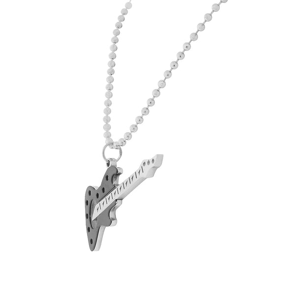 Black Guitar Pendant