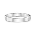 Stainless Steel Silver-Tone Jewish Prayer in Hebrew Ani LeDodi My Beloved Is Mine Song of Songs Bangle Bracelet