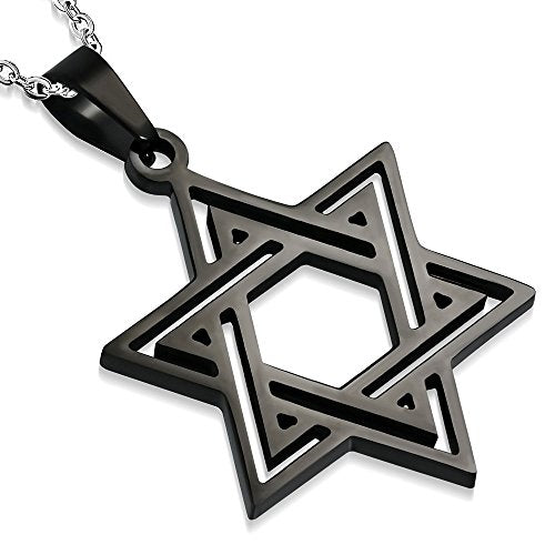 Cut-Out Silver Star Pendant