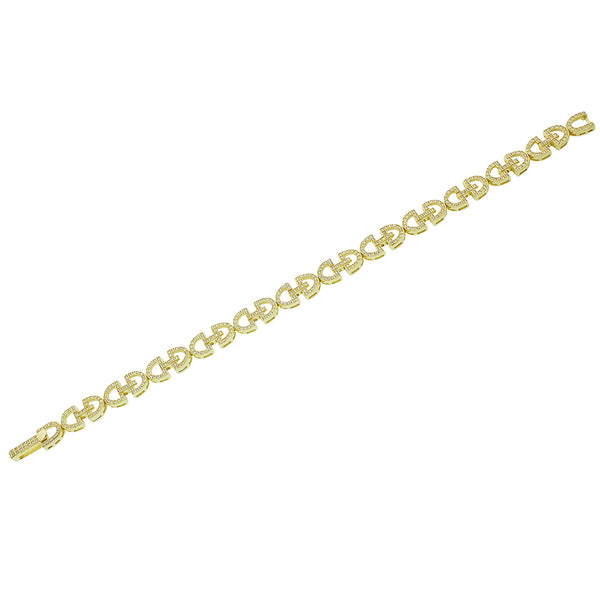 D-Design Tennis Bracelet