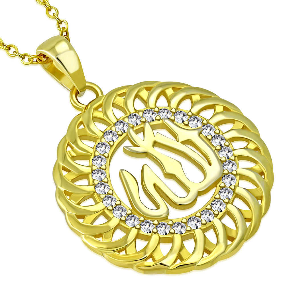 Gold Allah Pendant
