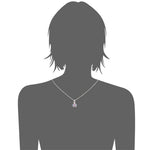 My Daily Styles Women's Stainless Steel Ladybug Pendant Necklace