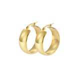 Classic Gold Hoops
