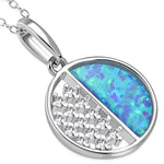 925 Sterling Silver Yellow Gold-Tone Clear CZ Moon Crescent Pendant Necklace Stud Earrings Set