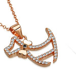 925 Sterling Silver Yellow Gold-Tone White Clear CZ Puppy Dog Animal Pendant Necklace