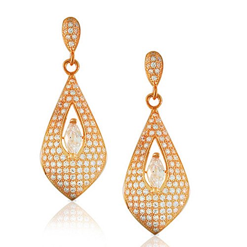 Marquise Gold Dangles