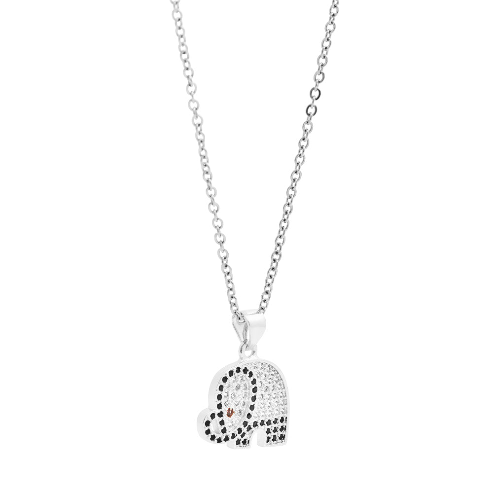 My Daily Styles Women's Stainless Steel Elephant Pendant Necklace