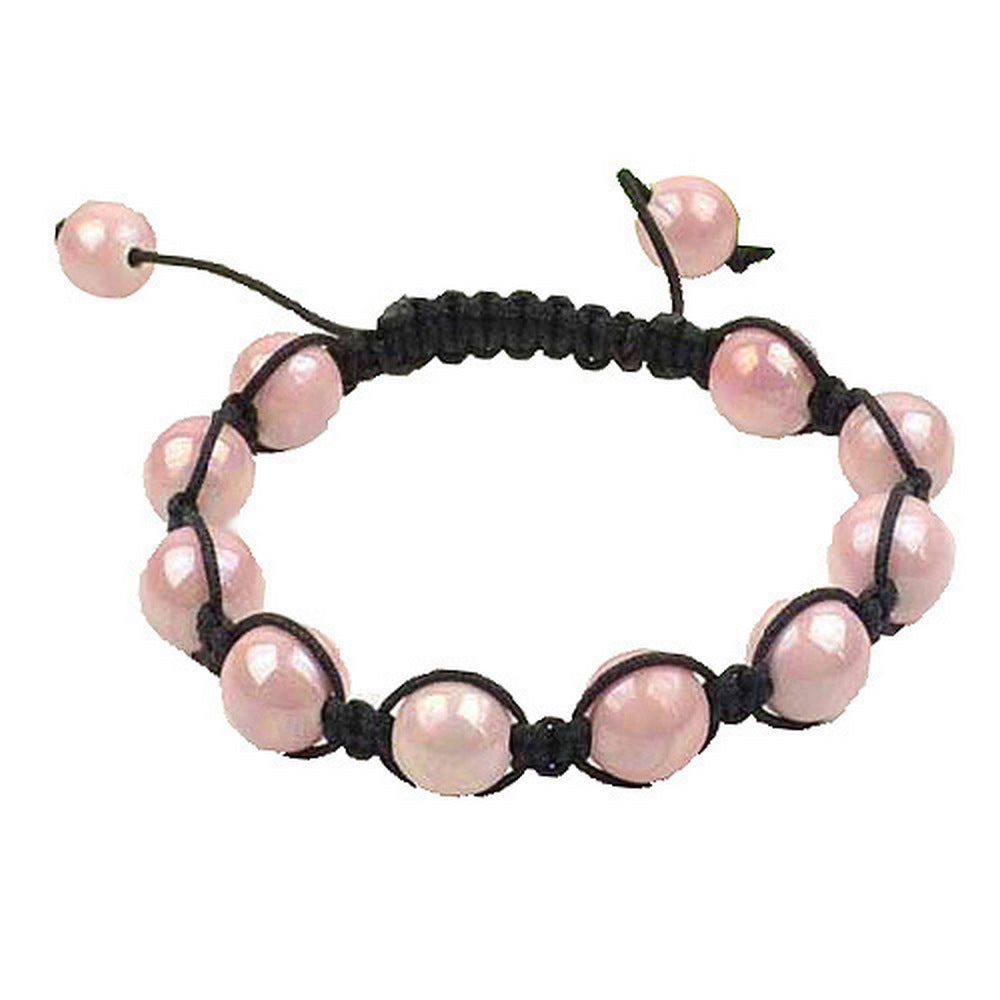 Baby Pink Bead Bracelet
