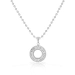 Stainless Steel Silver-Tone Sh'ma Shema Israel Prayer Mens Necklace Pendant