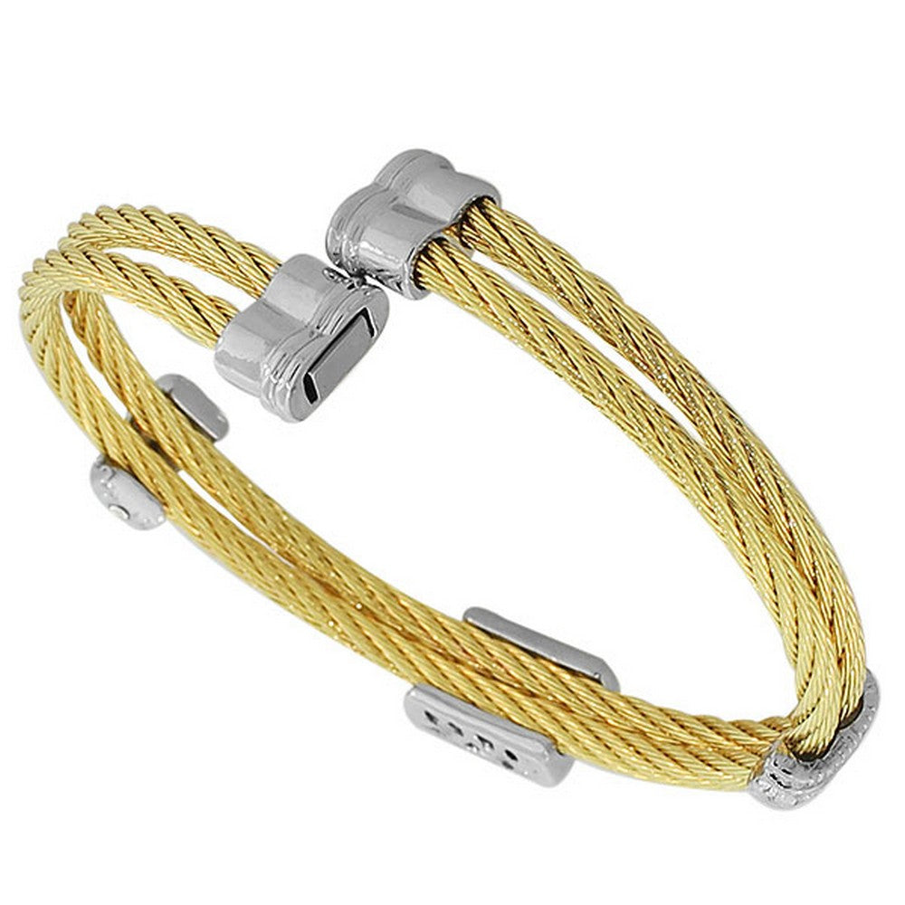 Double Treasure Twisted Cable Clasp