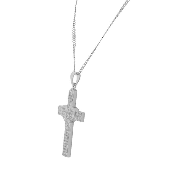 Heart Cross Pendant