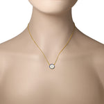 925 Sterling Silver Evil Eye Hamsa White Blue CZ Pendant Necklace