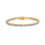 925 Sterling Silver Cubic Zirconia Tennis Bracelet