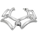 Geo Link Chain Womens Bracelet