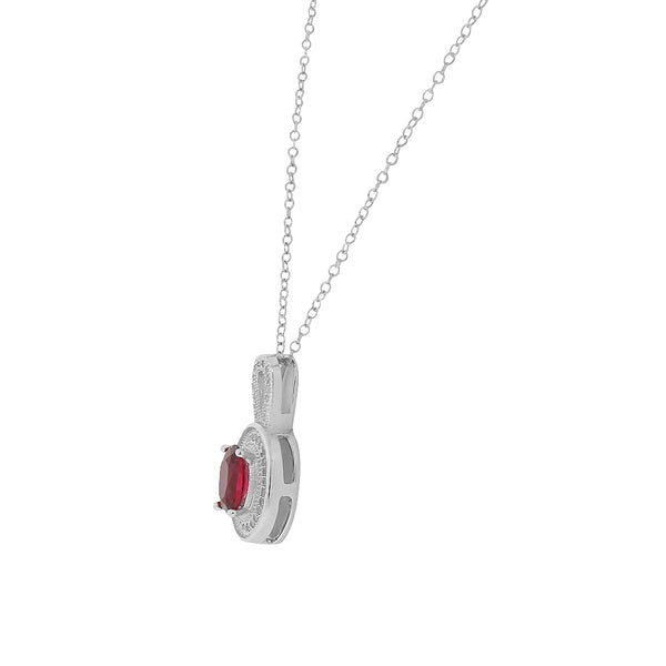Ruby Oval Set
