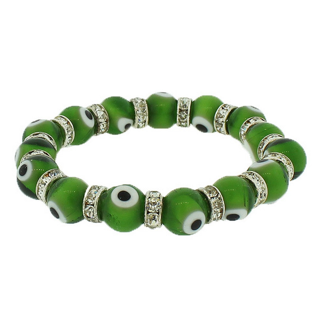 Green Eye Beads