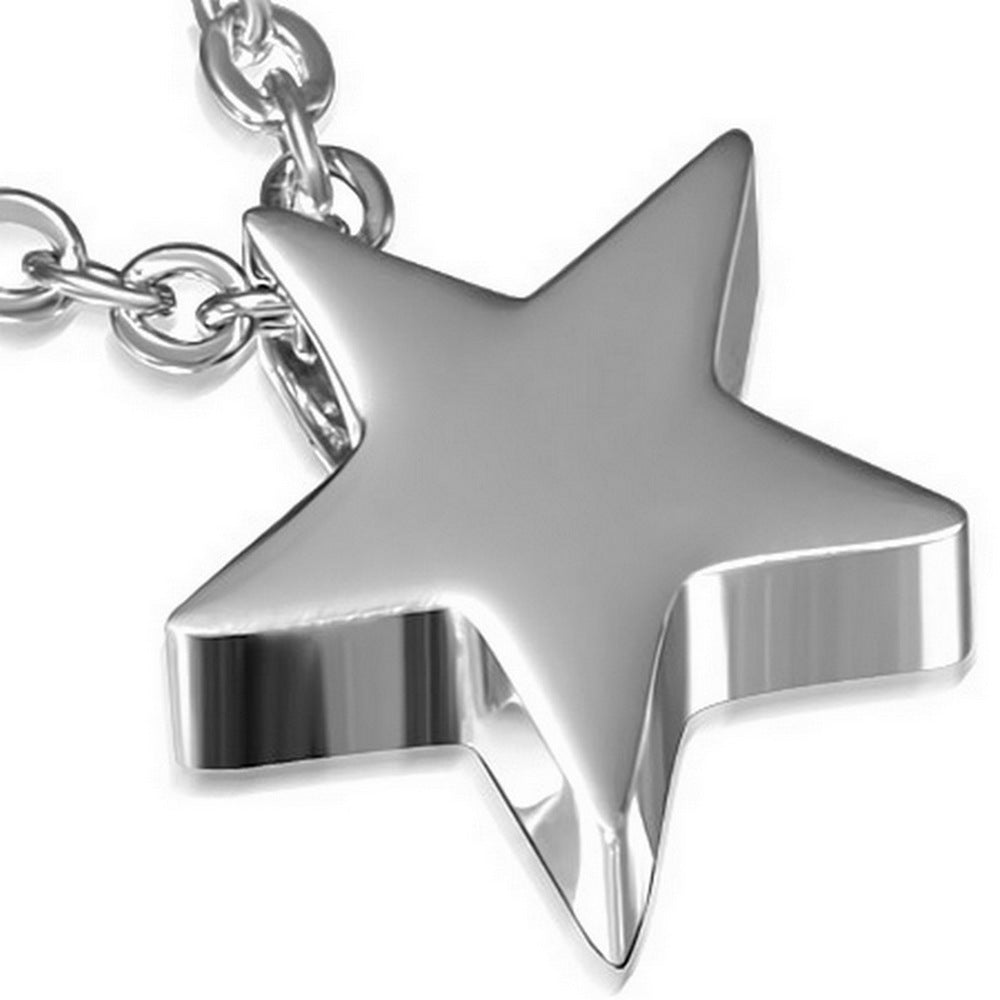 Dainty Star Necklace Stainless Steel