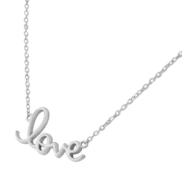 925 Sterling Silver Love Heart Charm Pendant Necklace Link Chain Bracelet Set