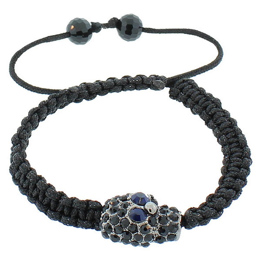 Blue Skull Beads