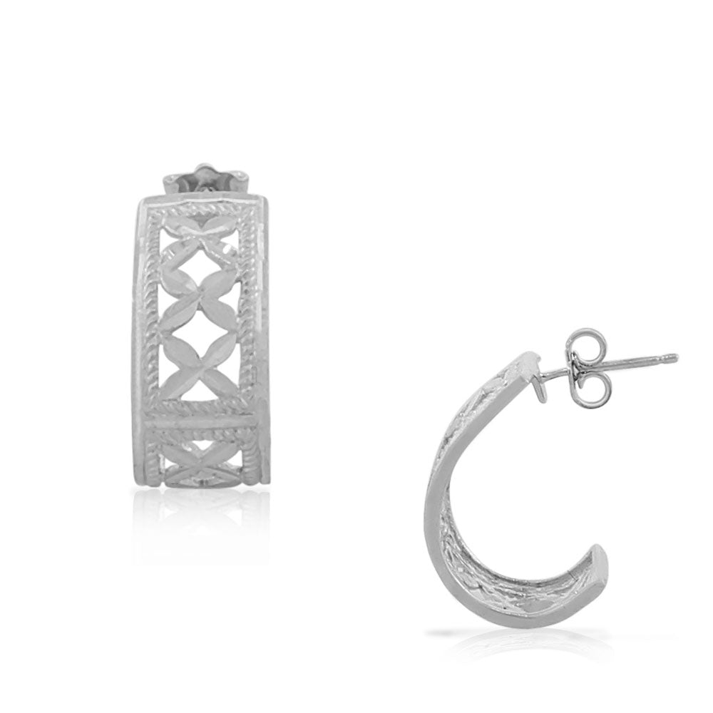 Diamond Cutout Tennis Bracelet