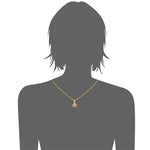 My Daily Styles Women's Stainless Steel Ladybug Pendant Necklace