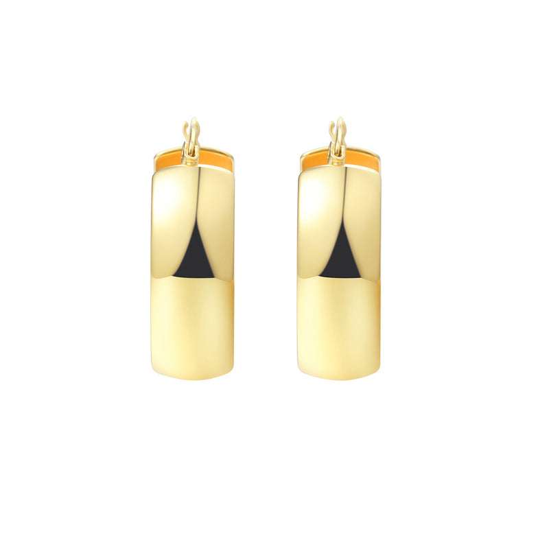 Classic Gold Hoops