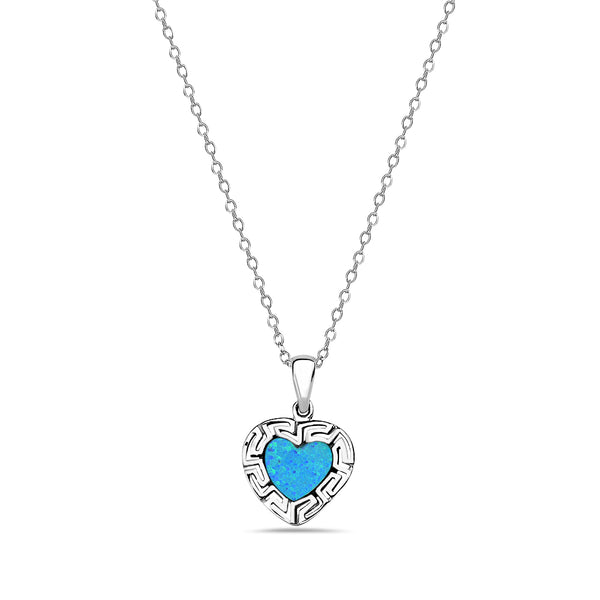 Turquoise Heart Pendant