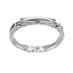 My Daily Styles Men’s Stainless Steel Handcuff Bracelet – Polished Silver Tone Fashion Bangle – Secure Clasp Statement Jewelry for Men