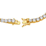 925 Sterling Silver Cubic Zirconia Tennis Bracelet