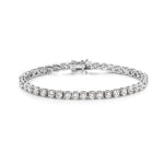 925 Sterling Silver Cubic Zirconia Tennis Bracelet