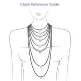 Rose Gold Opal Chai Necklace Pendant Sterling Silver