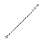 925 Sterling Silver Cubic Zirconia Tennis Bracelet